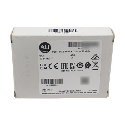AB 1734-IR2 SER C POINT I/O 2 Point RTD Input Module New Factory Sealed