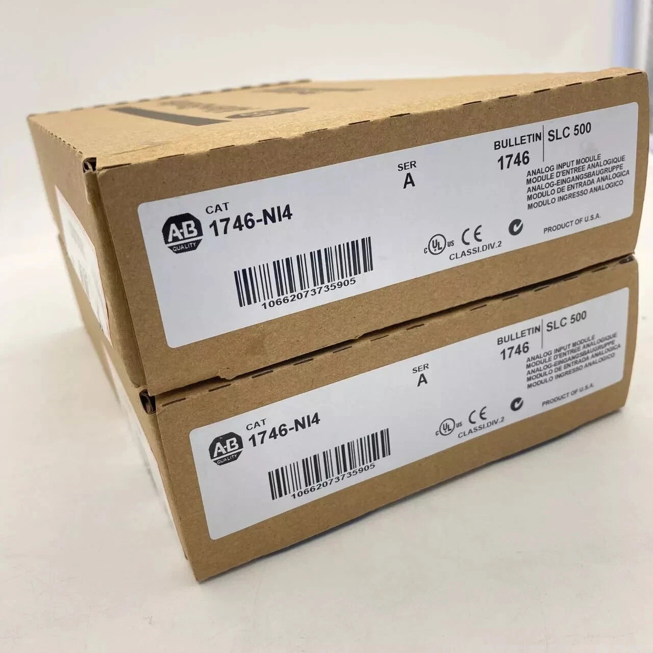 New Factory Sealed 1746-NI4 Allen-Bradley 1746NI4 AB SLC 500 Input Modele TX