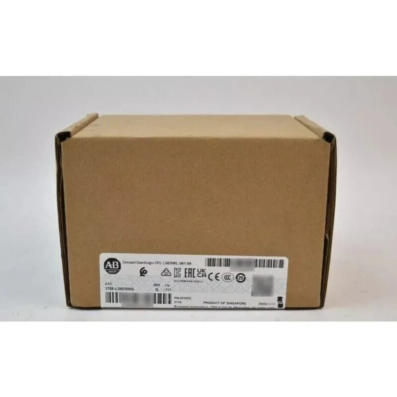 New Allen-Bradley AB 1769-L36ERMS Compact GuardLogix 5370 ENet Controller