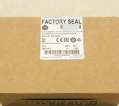 Allen Bradley New Sealed 2085-OF4 Ser A Micro800 4 Analog Output Module