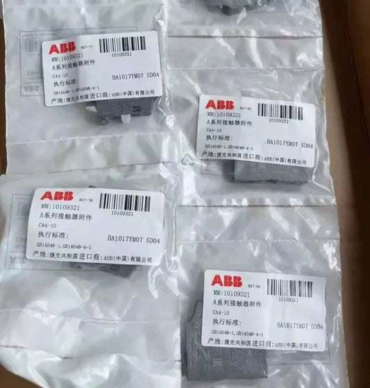 10pc ABB CA4-10 AUXILIARY CONTACT BLOCK