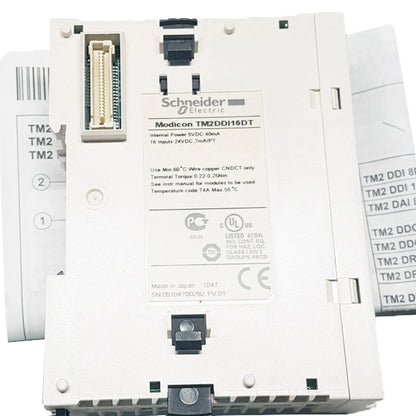 New & Genuine SCHNEIDER Input Module 40mA 24VDC TM2DDI16DT