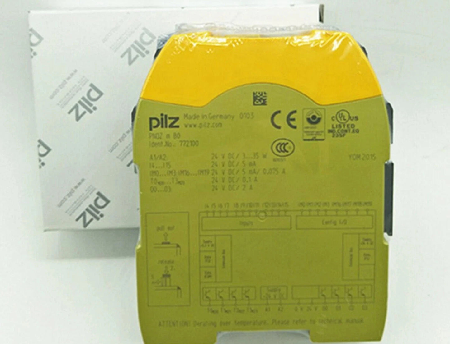 NEW PILZ 772100 PLC Programmable Safety Relay Module
