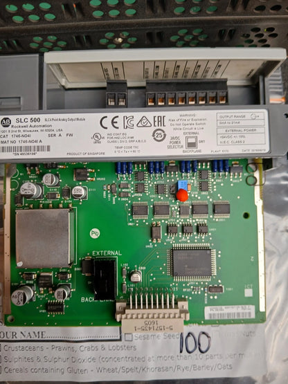 New Sealed Allen-Bradley 1746-NO4I AB 1746NO4I SLC 500 Analog Ouput Module AB