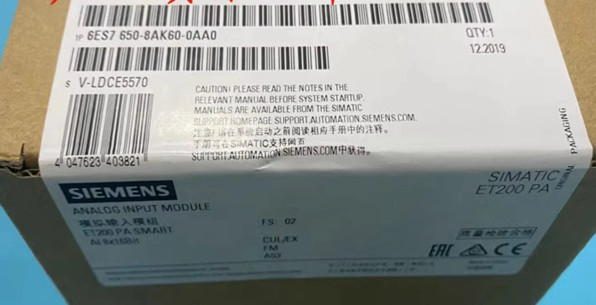 1PC NEW Siemens 6ES7650-8AK60-0AA0 6ES7 650-8AK60-0AA0 Fast Delivery
