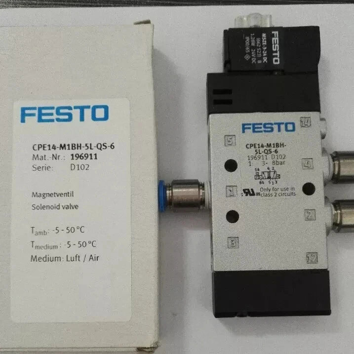 1pcs new Festo CPE14-M1BH-5L-QS-6 Solenoid Valve Fast Shipping