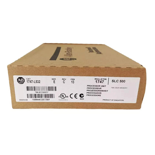New Factory Sealed AB 1747-L532 SLC 500 SLC 5/03 CPU Processor Unit 1747L532