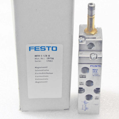 3PC FESTO MFH-5-1/8-B 19758 solenoid valve MFH518B New