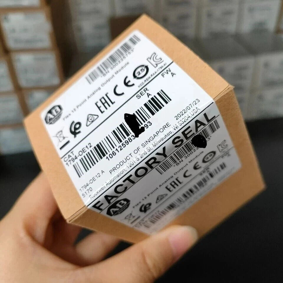 New Factory Sealed AB 1794-OE12 Flex 12 Point Analog Output Module 1794OE12