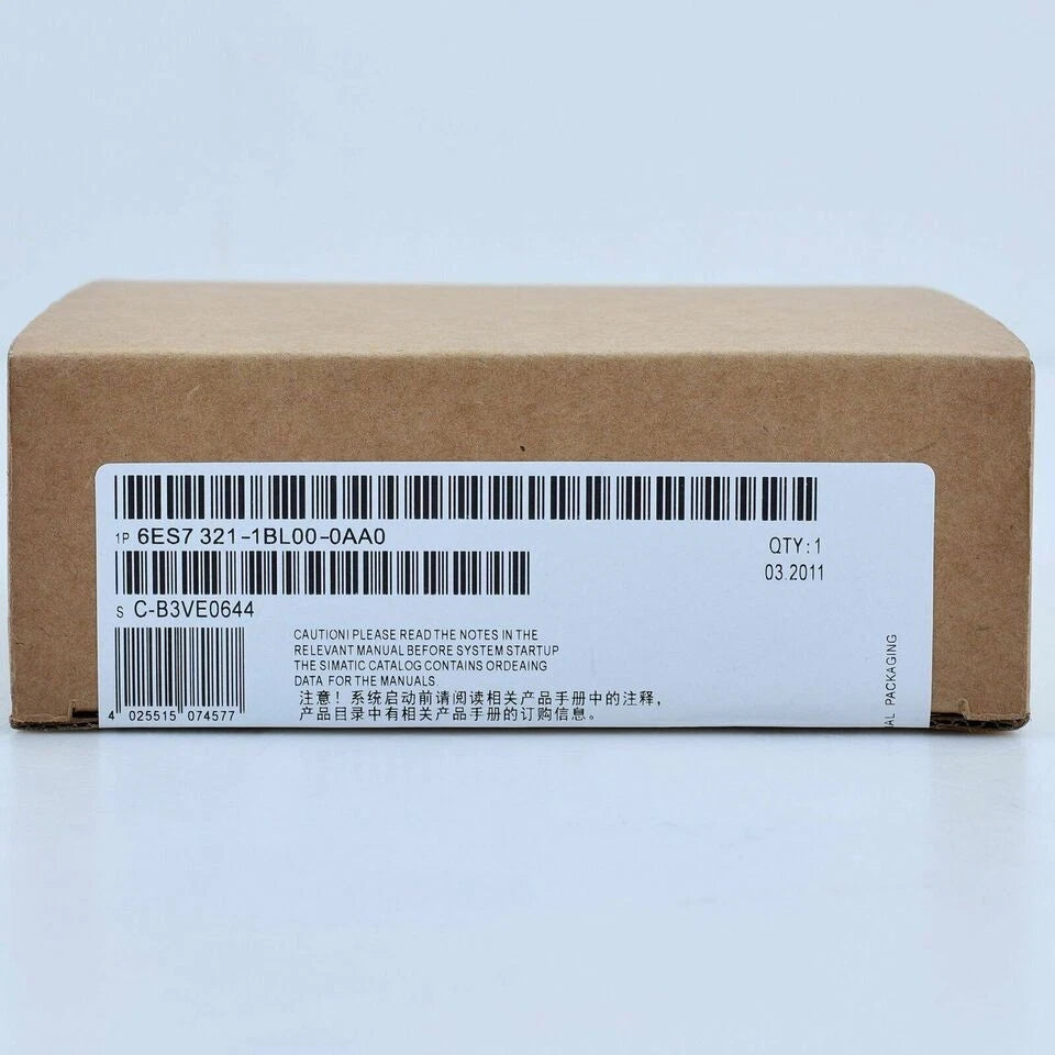 6ES7321-1BL00-0AA0 1PCS NEW SIEMENS DIGITAL INPUT 6ES7 321-1BL00-0AA0