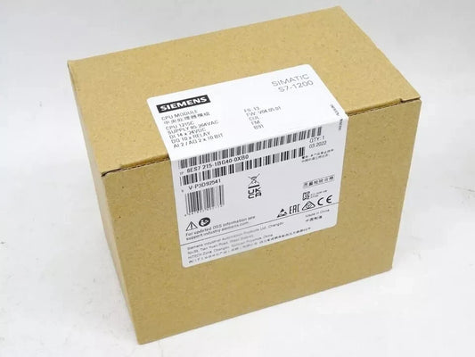 1 PCS SIEMENS 6ES7 215-1BG40-0XB0 6ES7215-1BG40-0XB0 CPU Module New In Box