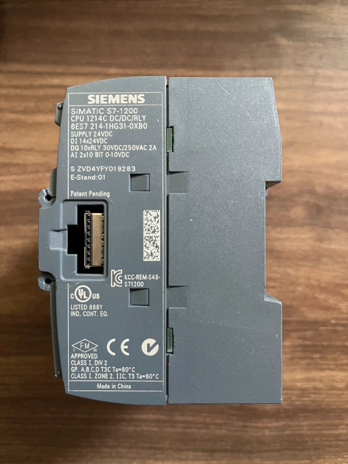 6ES7 214-1HG31-0XB0 NEW SIEMENS 6ES7214-1HG31-0XB0 1HG31-OXBO S7-1200 CPU 1214C