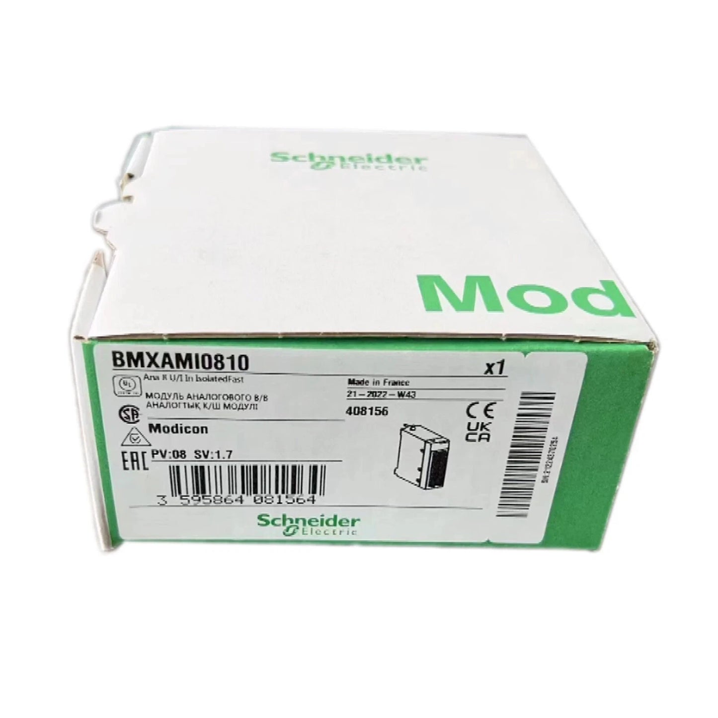 NEW In Box BMXAMI0810 Schneider Electric Modicon BMX-AMI-0810 Genuine US STOCK