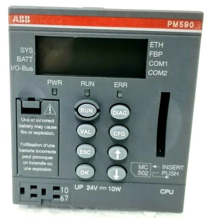 Have one to sell? Sell now PM590-ETH 1SAP150000R0271 ABB PLC controller module