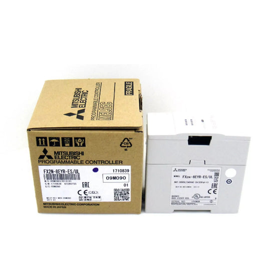 One Mitsubishi FX2N-8EYR-ES/UL PLC Module New In Box