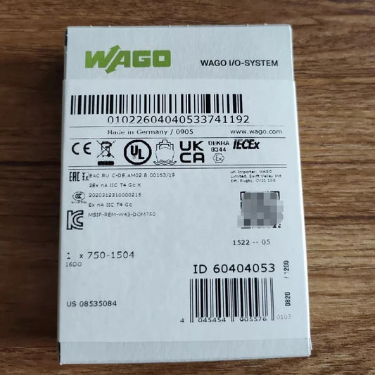 New WAGO 750-1504 7501504 PLC Module In Box