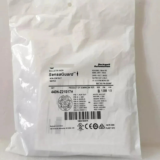 NEW Allen-Bradley 440N-Z21S17H Guard master Non Contact Switch 440NZ21S17H
