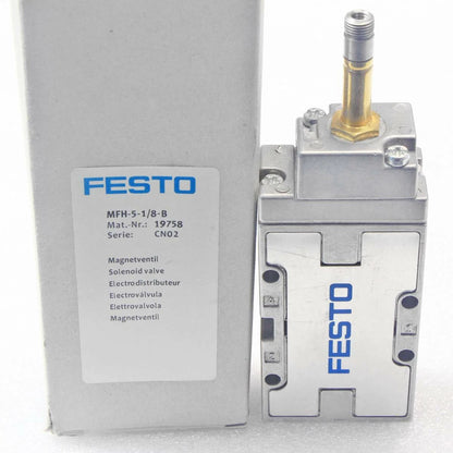 3PC FESTO MFH-5-1/8-B 19758 solenoid valve MFH518B New