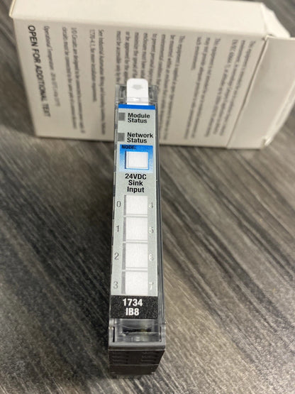New 2023 Allen Bradley 1734-IB8 /D Point I/O Digital Input Module, 8 Channel USA