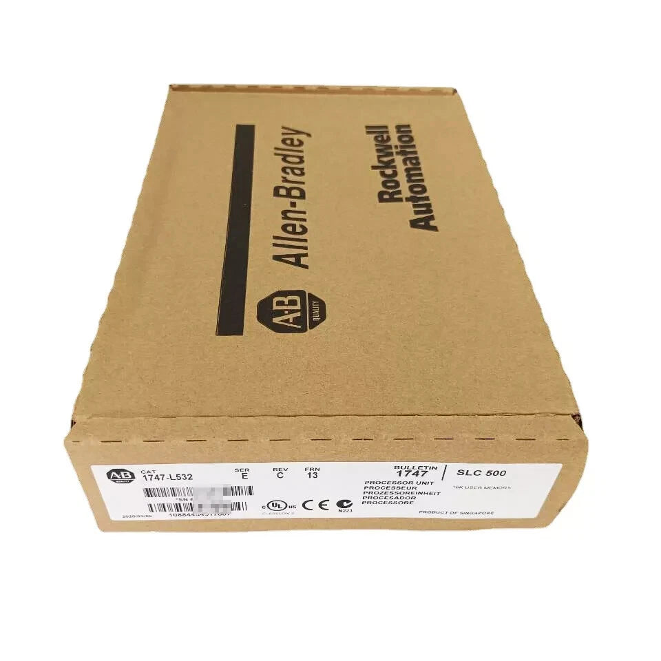 New Factory Sealed AB 1747-L532 SLC 500 SLC 5/03 CPU Processor Unit 1747L532