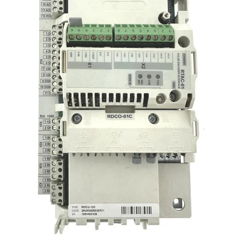 ABB RDCU-12C - Interface Controller Board - RDCU-12C + RTAC-01 + RDCO-01C