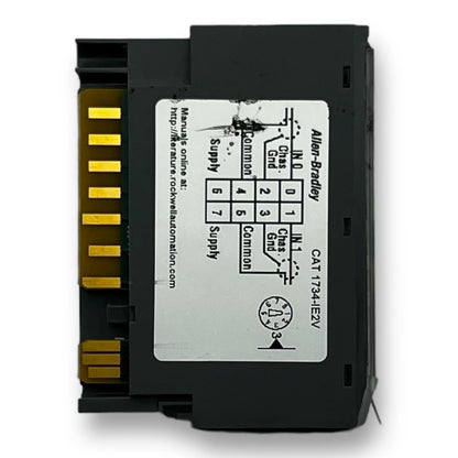 Allen Bradley 1734-IE2V Series C POINT I/O 2-Channel Analog Voltage Input Module