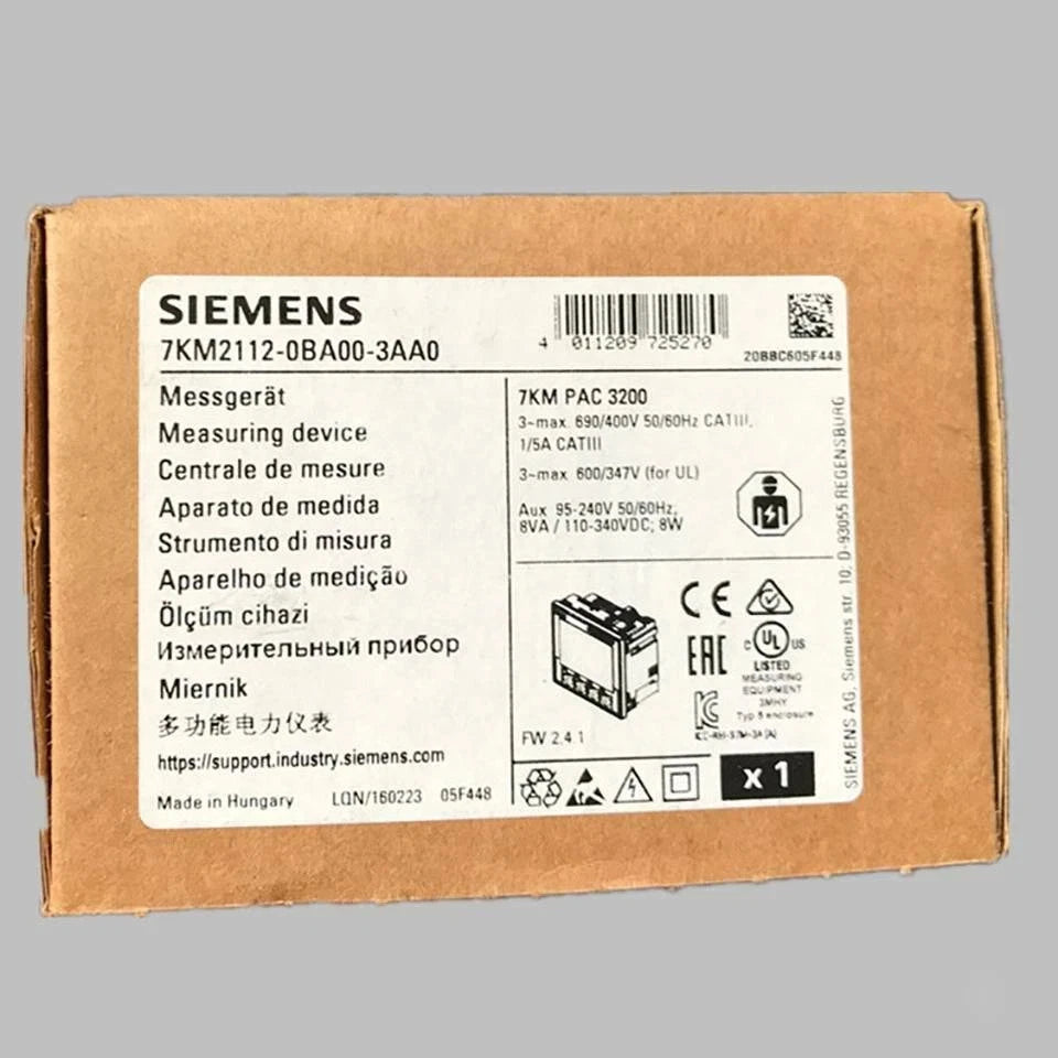 1PCS SIEMENS Multi function power meter 7KM2112-0BA00-3AA0 NEW