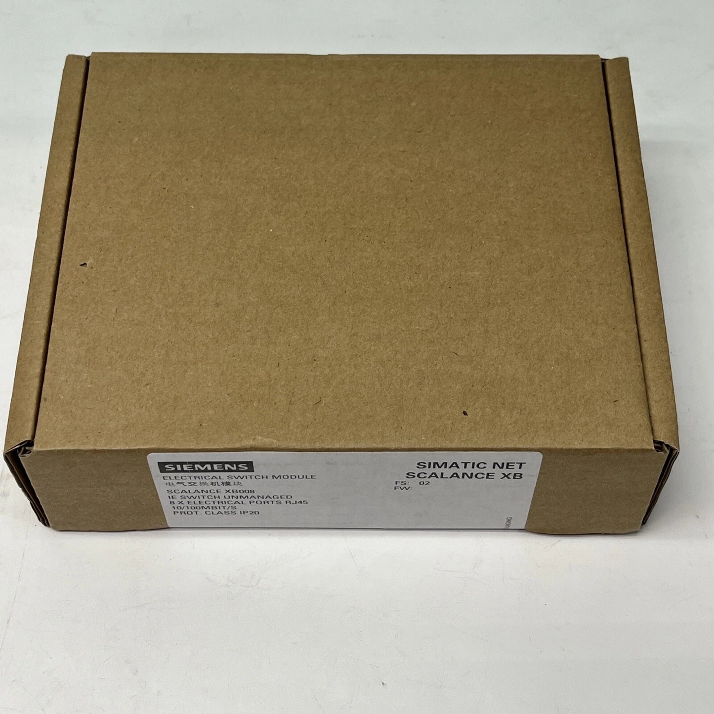 NEW SIEMENS 6GK5008-0BA10-1AB2 Industrial Ethernet Switch 6GK50080BA101AB2
