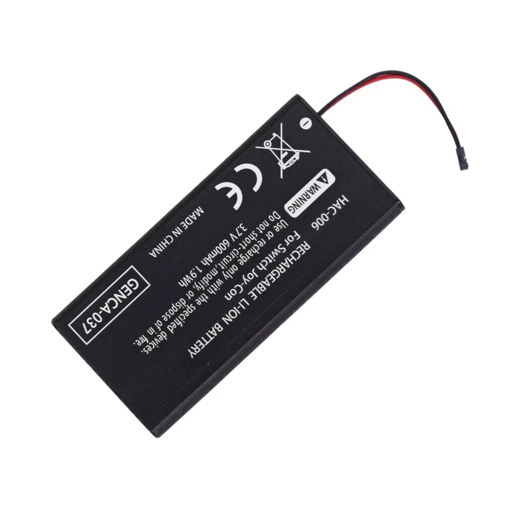 REPLACEMENT BATTERY FOR NINTENDO SWITCH JOY CON CONTROLLER 525MAH HAC-006 NEW