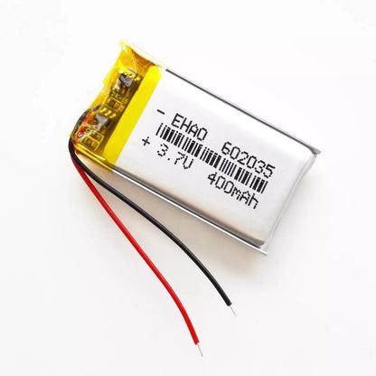 3.7V 400Mah 602035 Lipo Battery Rechargeable Battery Beauty Instrument Face Wash