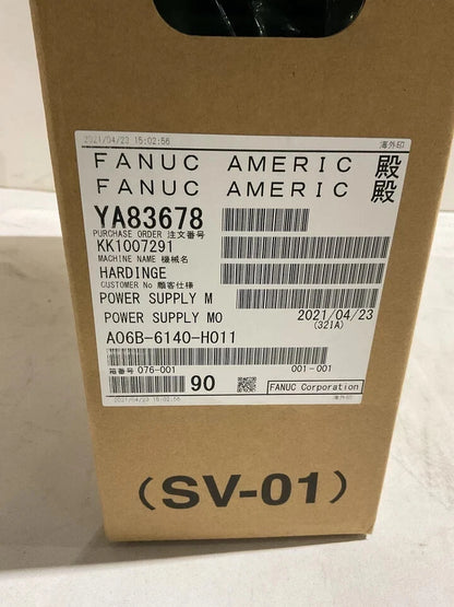 FANUC A06B-6140-H011 SERVO POWER SUPPLY NEW IN BOX