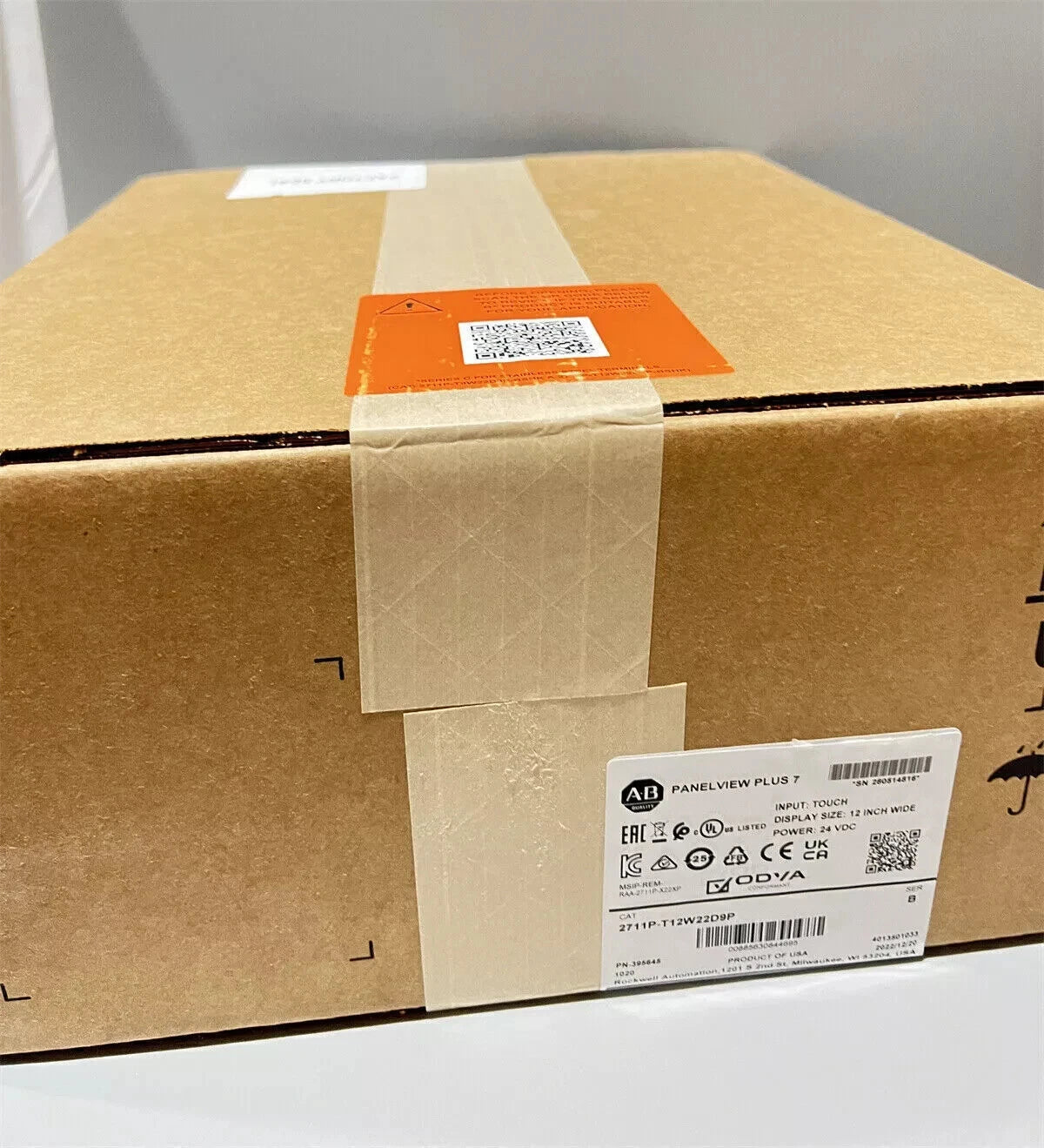 Allen-Bradley 2711P-T12W22D9P Panel view Plus 7 12 inch Wide