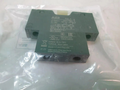 New ABB CAL4-11 Auxiliary Contact Block 1SBN010120R1011 Free Shipping
