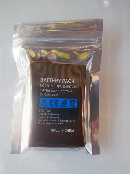 3.6V 1200mAh Rechargeable Battery Compatible with PSP-2000 / 3000