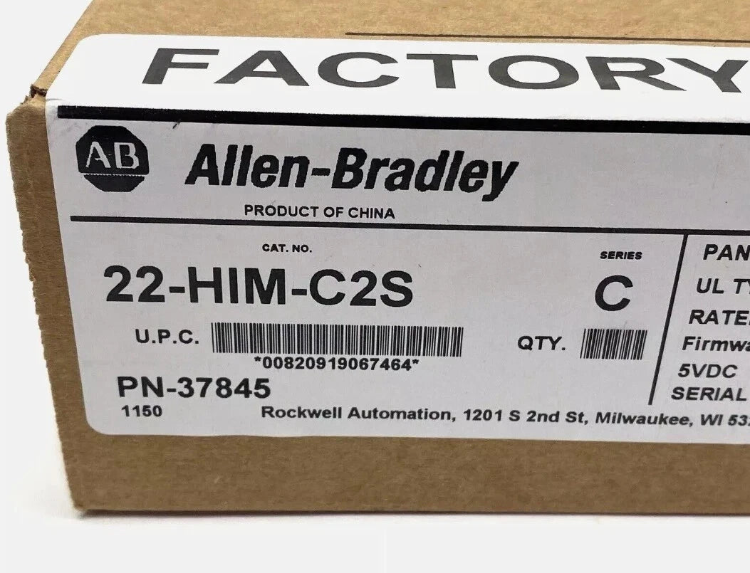 New Factory Sealed Allen-Bradley 22-HIM-C2S Interface Module Free Shipping