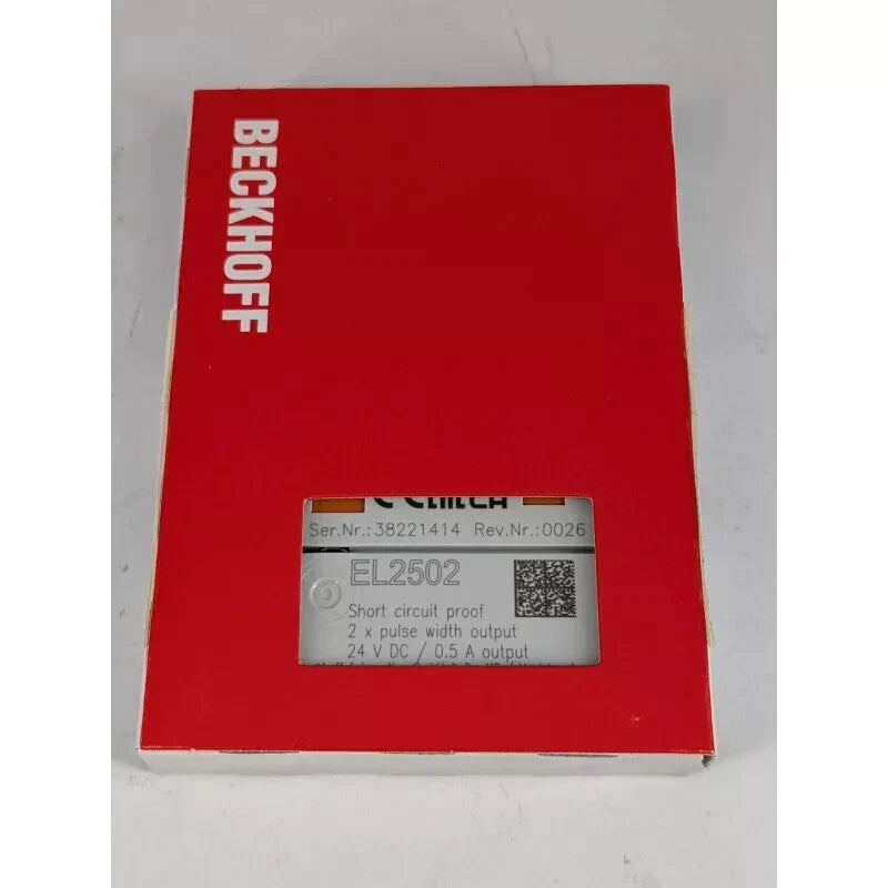 Beckhoff EL2502 EtherCAT Terminal 2 Channel PWM Output