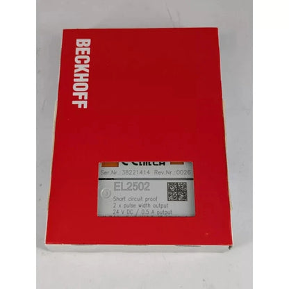 Beckhoff EL2502 EtherCAT Terminal 2 Channel PWM Output