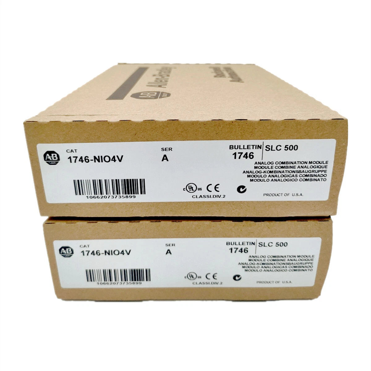 Allen-Bradley 1746-NIO4V SLC 500 Analog Output Module FAST SHIP 1746NIO4V