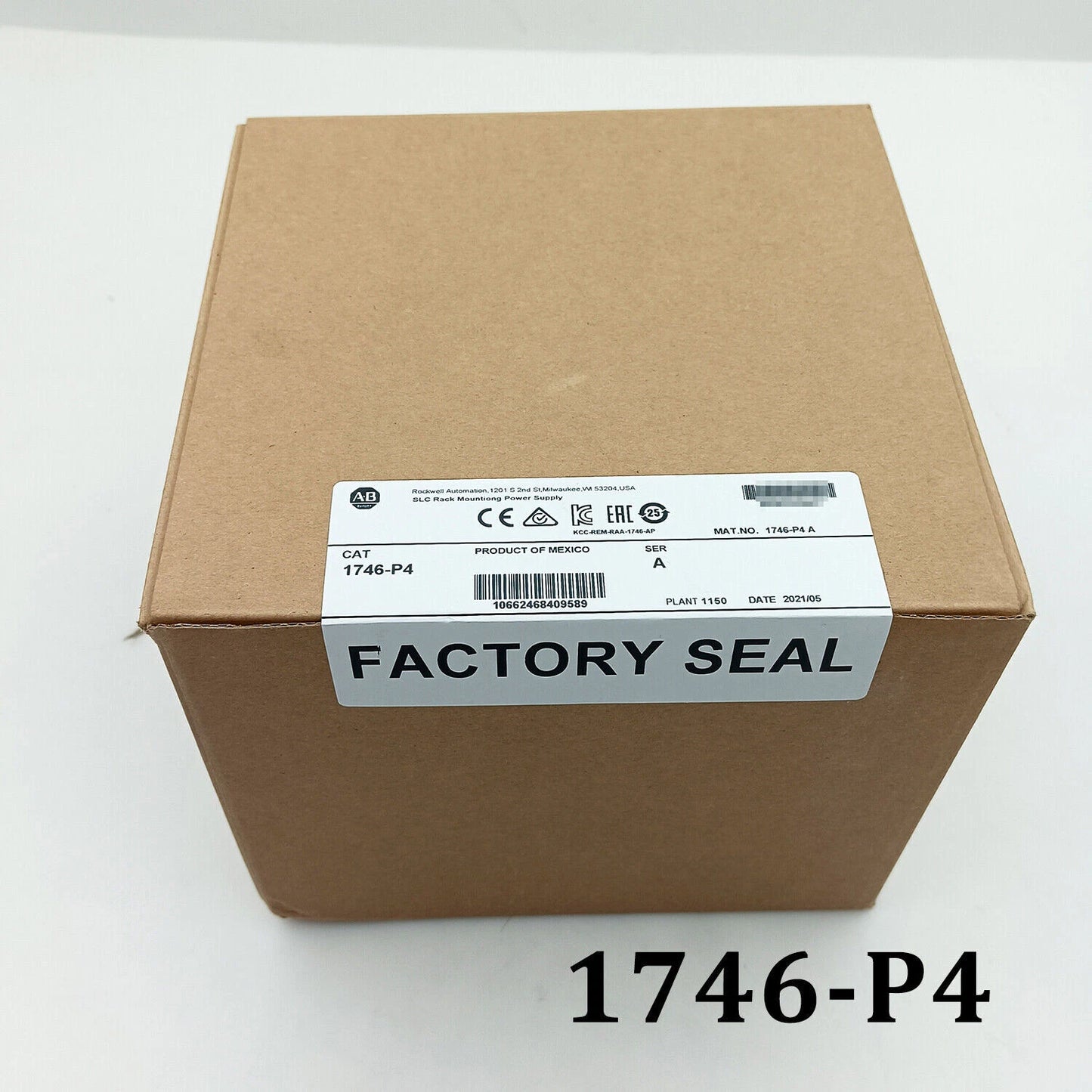 1PC New Allen-Bradley 1746-P4 SLC 500 Power Supply Module PLC 1746P4
