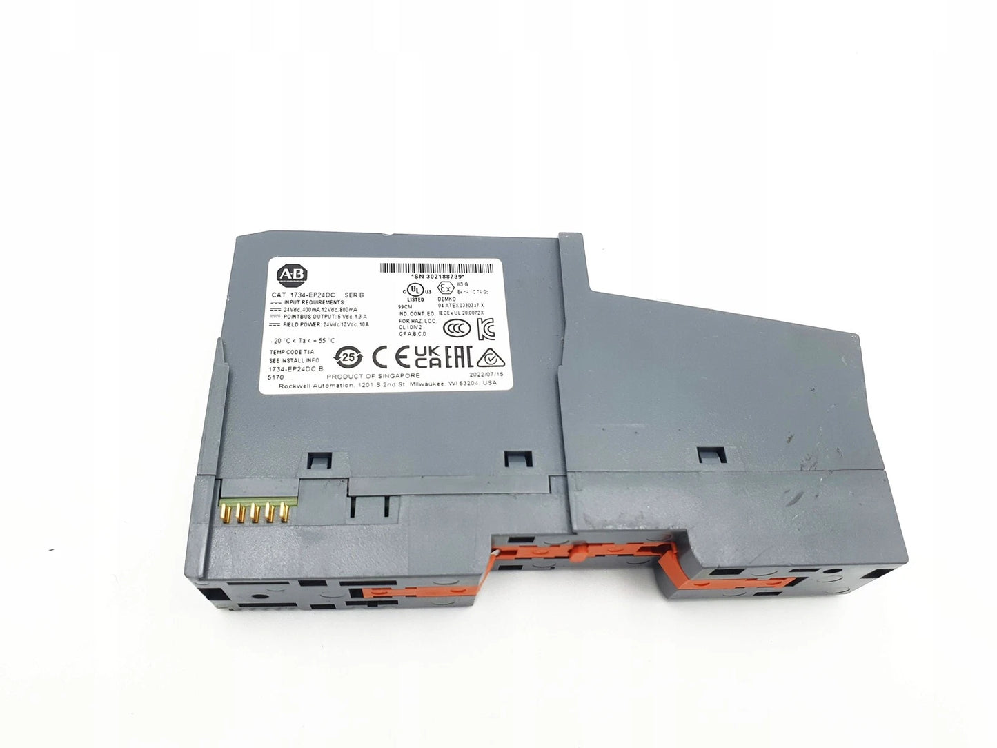 ALLEN-BRADLEY 1734-EP24DC 1734EP24DC SER B POINT I/O EXTENSION POWER MODULE