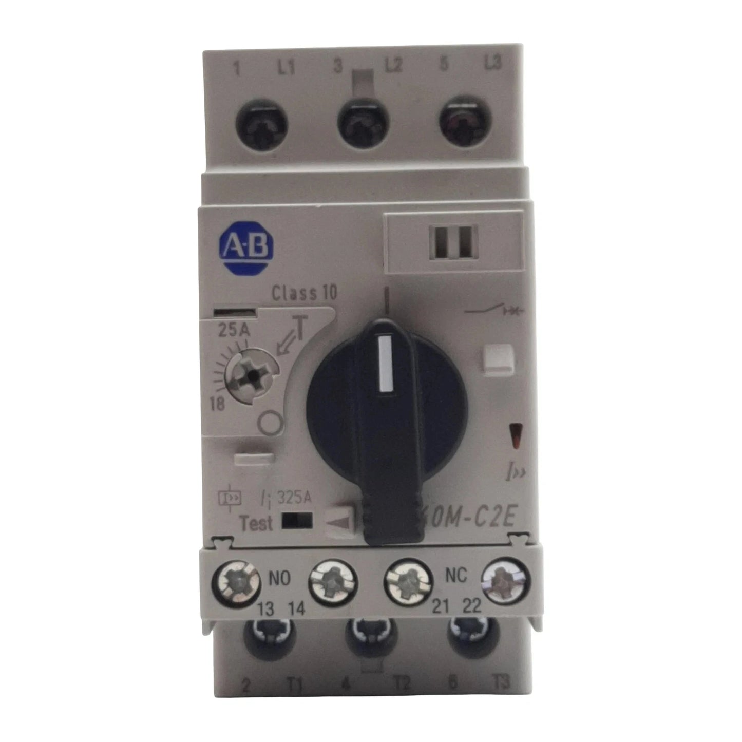 Allen Bradley 140M-C2E-C25 Circuit Breaker, 3-Pole 3PH 1NO + 1NC, 18-25A, 690VAC