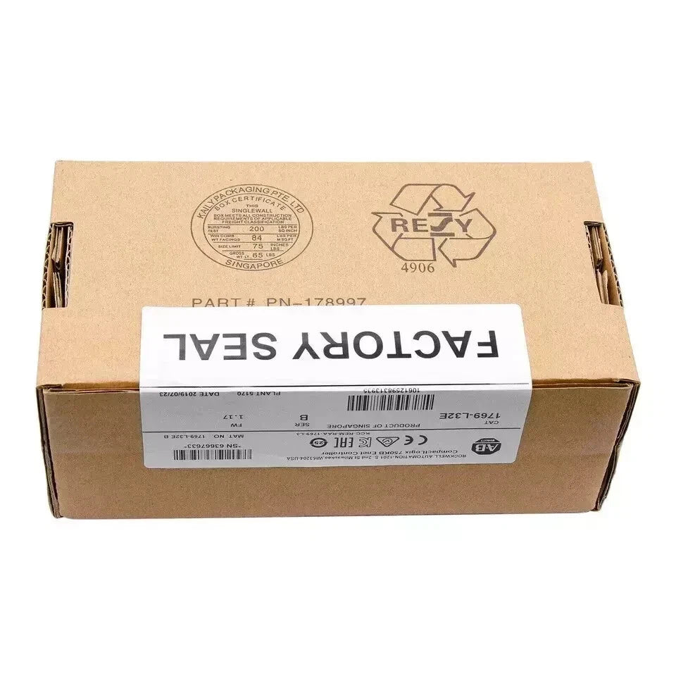 New Allen-Bradley 1769-L32E SER B CompactLogix EtherNet Processor 750KB 1769L32E