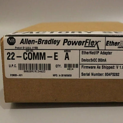 New Sealed 22-COMM-E SER A PowerFlex Ethernet/IP Comm Adapter