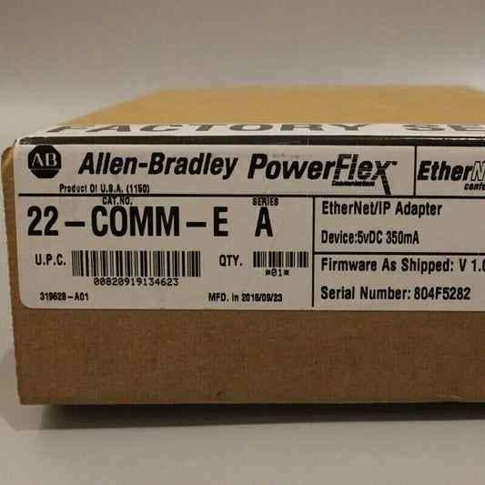 New Sealed 22-COMM-E SER A PowerFlex Ethernet/IP Comm Adapter