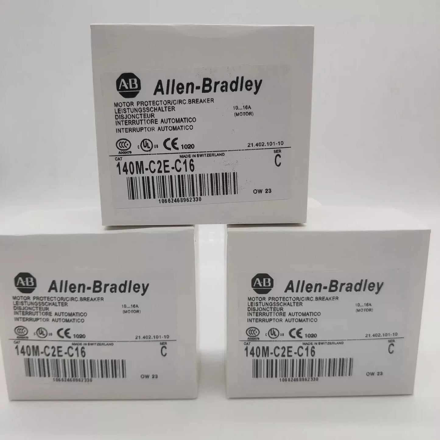 Allen-Bradley 140M-C2E-C16 Standard Magnetic Trip breaker motor protection
