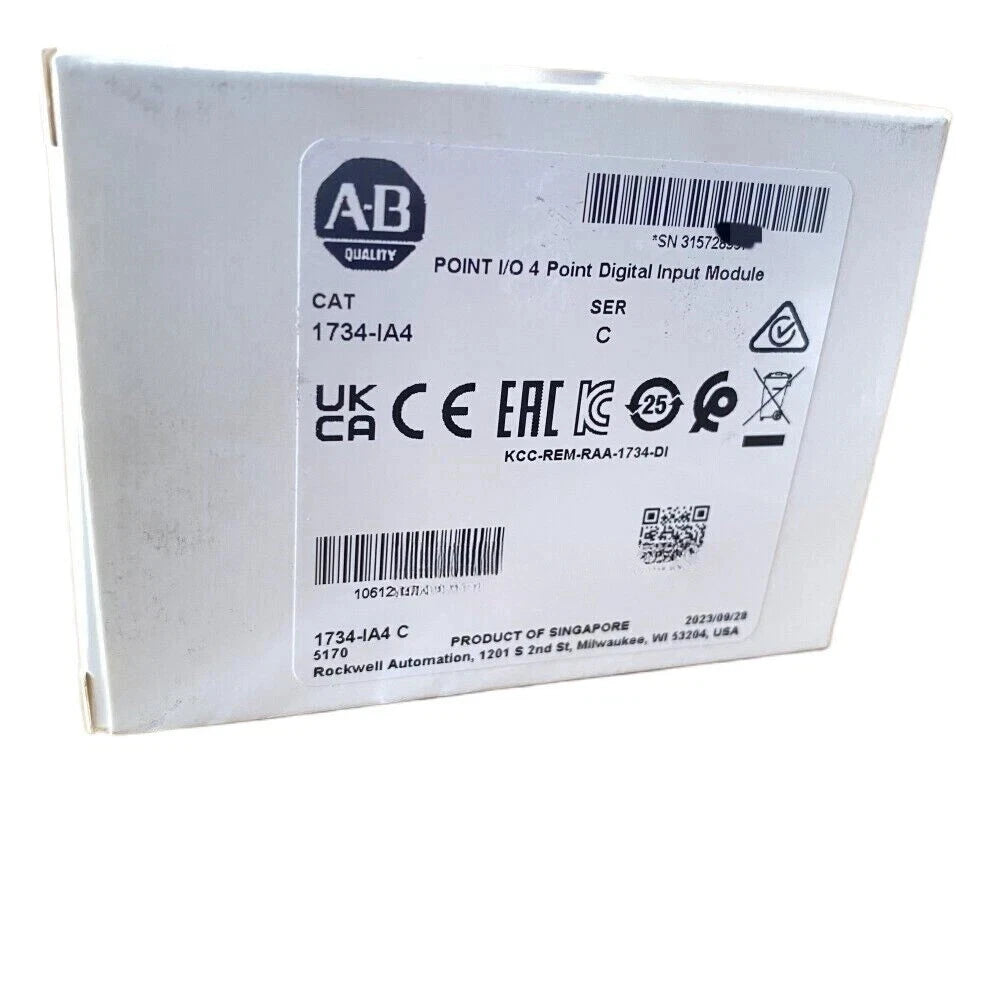 Allen-Bradley 1734-IA4 AB Point I/O 4 Point Digital Input Module New