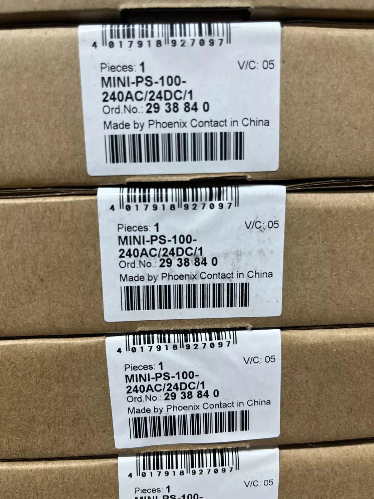 Phoenix Contact 24VAC Power Supply MINI-PS-100-240AC/24DC/1