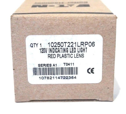 NEW EATON CUTLER HAMMER 10250T221LRP06 INDICATING LED LIGHT SER.A1