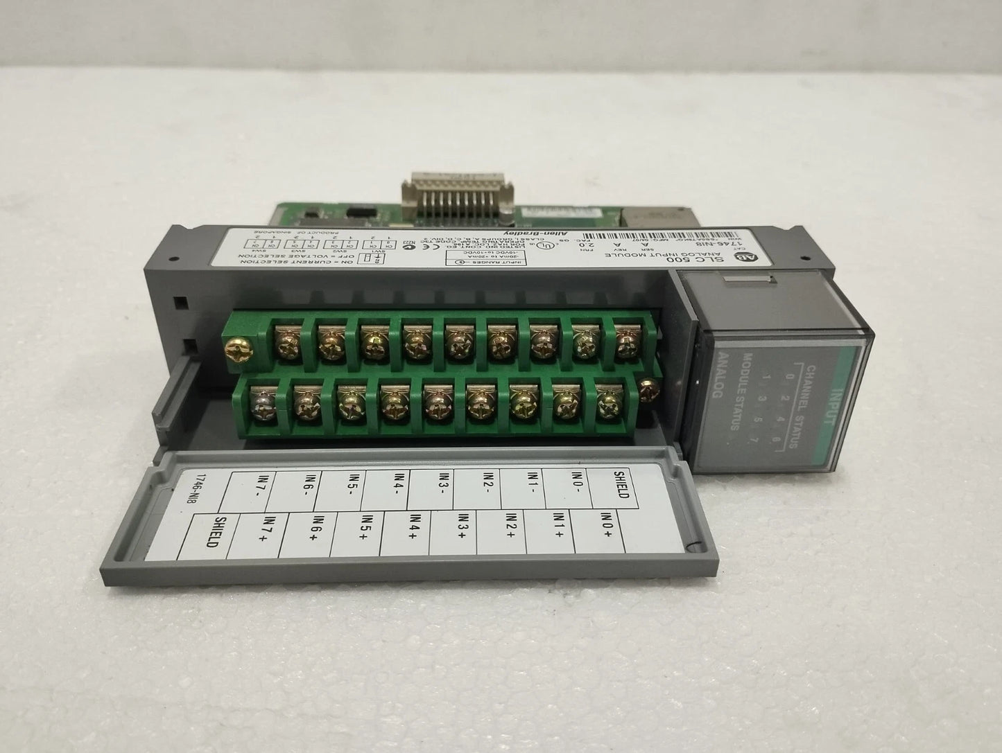New Factory Sealed AB 1746-NI8 SER A SLC 500 Analog Input Module 1746NI8