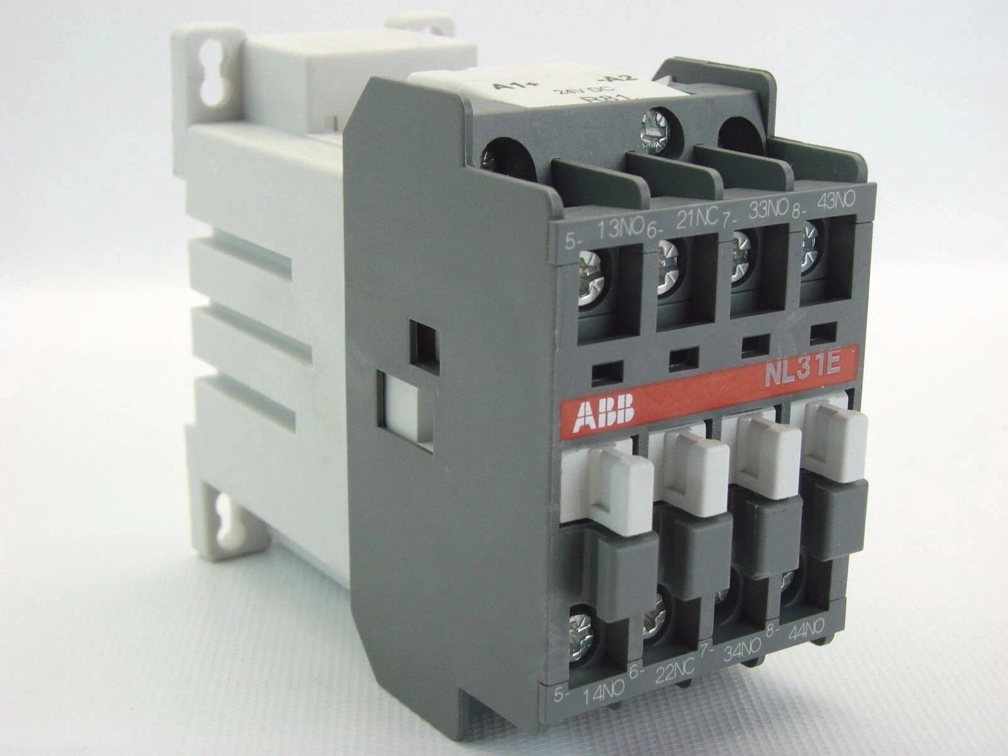 NEW ABB 1SBH143001R8131 24 VDC 4-POLE CONTACTOR RELAY NL31E 3-NO 1-NC
